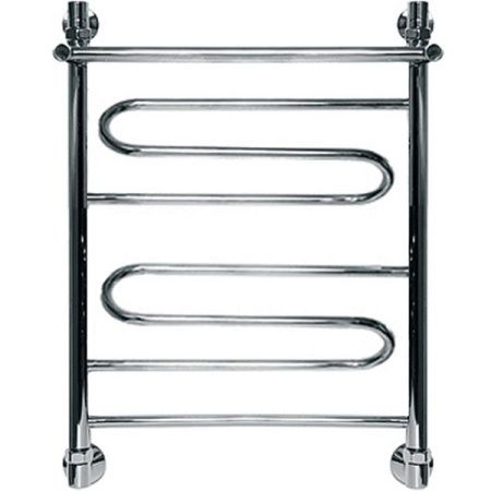 Водяной полотенцесушитель Ника Curve ЛZ/ВП 50x40 с полкой Хром