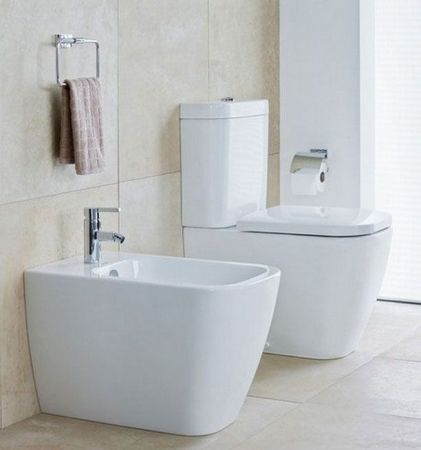 Биде Duravit Happy D 2 2259100000 Белое, артикул 2259100000