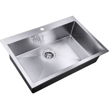 Кухонная мойка ZorG R SH R 7551 Матовый хром, артикул SH R 7551