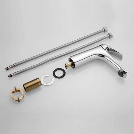 Смеситель для раковины Shevanik S8501, хром