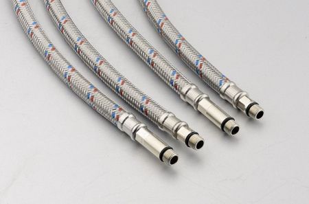 Подводка гибкая ПрофСан для смесителя 40 см 1/2-М10 (PS-FMF40), артикул PS-FMF40