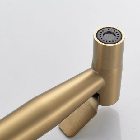 Гигиенический душ со смесителем Shevanik S147G, золотой сатин