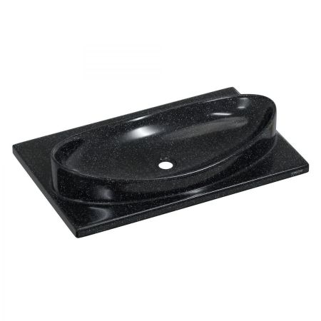 Умывальник "Вега 70" литой мрамор, млечный путь, W