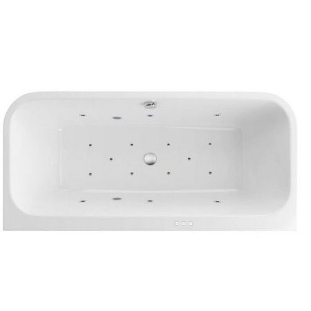 Ванна EXCELLENT Arana 180x85 "RELAX" (хром), артикул WAEX.ARA18.RELAX.CR