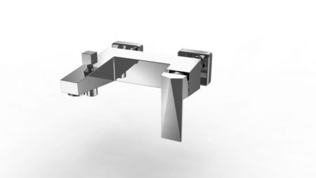 Смеситель для ванны Bravat Iceberg F676110C-B-RUS Хром, артикул F676110C-B-RUS