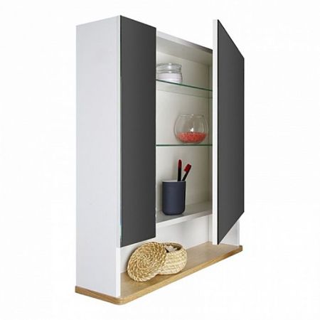 Зеркальный шкаф Iddis Carlow 70 Белый Дерево, артикул CAR7000i99