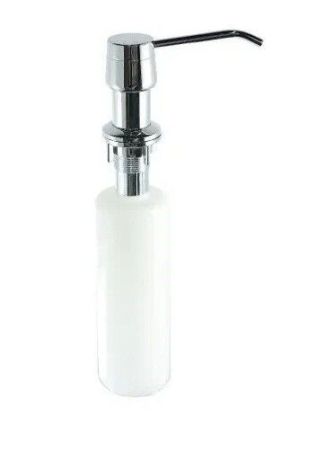 AC-22P Дозатор для жидких моющих средств, врезной, цинк-пластик, хром, артикул AC-22P