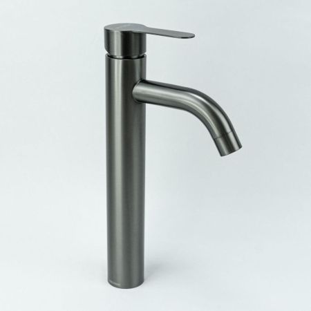 Смеситель для раковины Fmark FS8211Q, графит, артикул FS8211Q