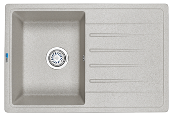 Кухонная мойка GRANULA Standart (7602, БАЗАЛЬТ)