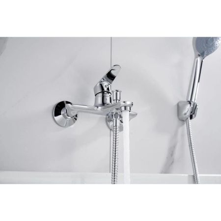 Смеситель для ванны Knotlor KN-52, хром