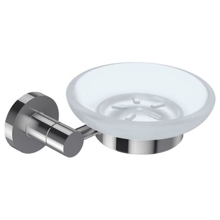 Мыльница подвесная JACOB DELAFON CLASSIQUE E77827-CP (стекло, хром/белый, на стену), шт, артикул E77827-CP