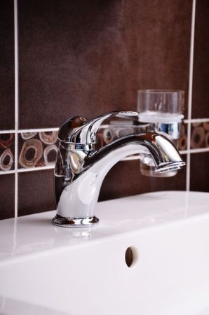 Смеситель для раковины Rav Slezak Labe L026.5 хром, с ручкой 0, артикул L026.5