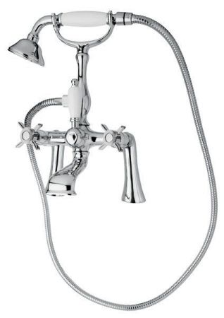Смеситель на борт ванны с ручным душем CEZARES LORD-PBV, артикул LORD-PBV-01-M
