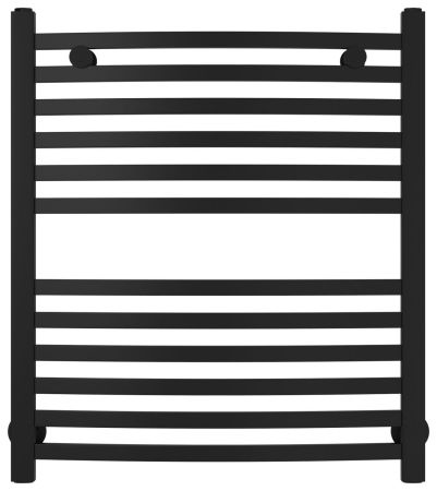 Полотенцесушитель водяной АРКУС 600х500 (Матовый Чёрный)