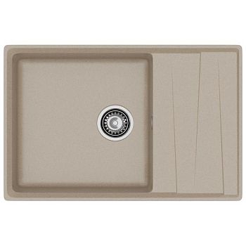 Кухонная мойка GranFest LEVEL 760L, песочный
