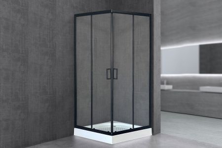 Душевой угол Royal Bath RB 80HP-T-BL (прозрачное)