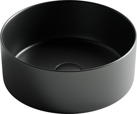 Раковина накладная круглая Element 358x358x137мм, черный матовый, артикул CN6032MB