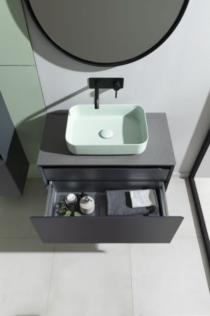 Тумба под раковину Allen Brau Infinity 85 1.21002.AM антрацит матовый, артикул 1.21002.AM