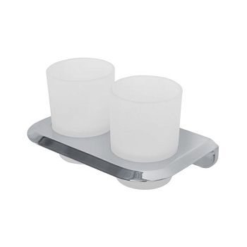 LINER-TUMDS-GM Стакан подвесной двойной, стекло, исполнение оружейная сталь