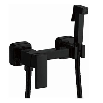 Гигиенический душ со смесителем Haiba HB5513-7, черный