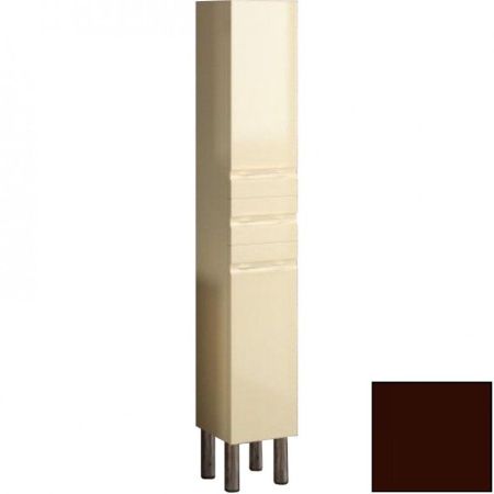 Шкаф пенал SanVit Прима 30 pprim в цвете Ral прямые ручки Шоколад, артикул pprim