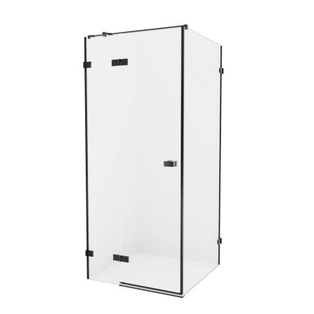 Душевое ограждение NEW TRENDY AVEXA BLACK 80x90x200 EXK-1564 (черный)