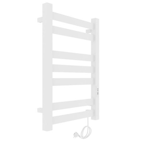 Полотенцесушитель электро "Гефест ЧК П7 500х800", белый муар, правый, артикул 73207615