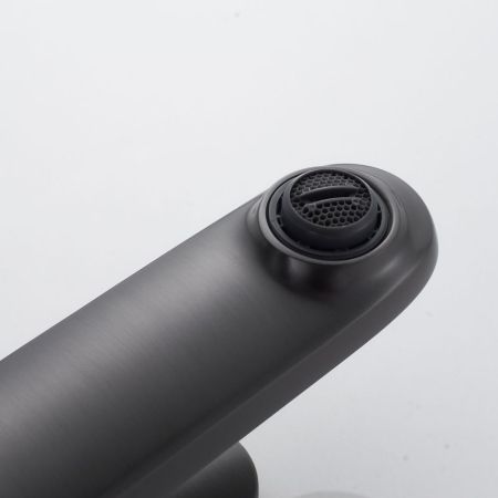 Смеситель для раковины Shevanik S4301T, оружейная сталь, артикул S4301T