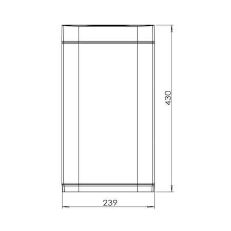 Сенсорное ведро JAVA S-883-12R, 12 литров, артикул S-883-12R