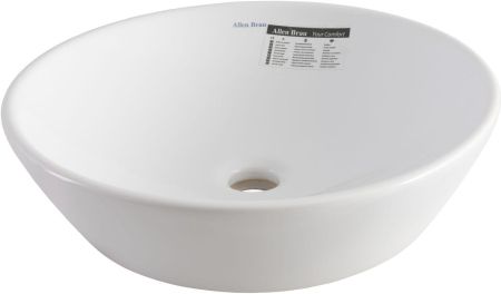 Раковина накладная Allen Brau Fantasy 45 4.11019.20 белый глянец, артикул 4.11019.20
