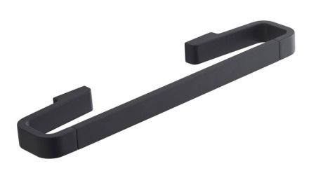 Gedy Samoa, полотенцедержатель, длина 30 см, цвет черный матовый, артикул A821/30(14)