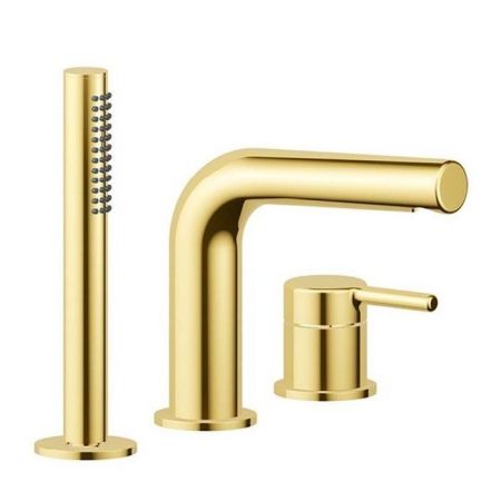 Смеситель на борт ванны EXCELLENT Pi AREX.1233GL (золото), артикул AREX.1233GL