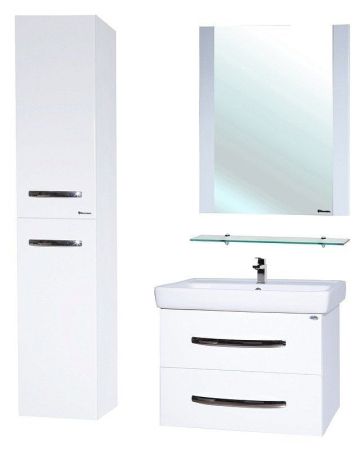 Тумба под раковину Bellezza Рокко 80 4635313670013 подвесная Белая, артикул 4635313670013