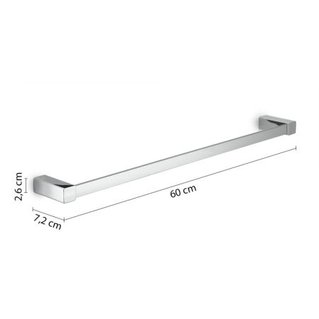 Gedy Spluga, полотенцедержатель, длина 60 см, цвет хром, артикул SG21/60(13)