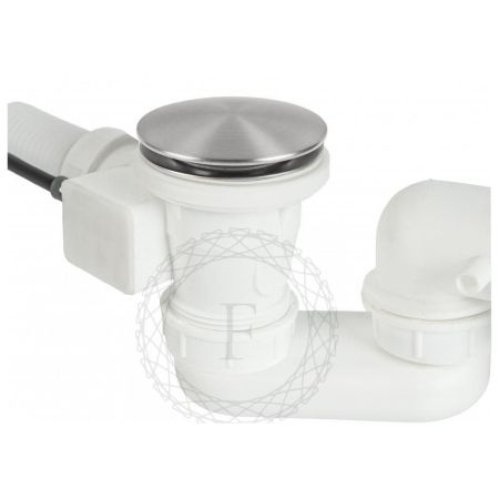 Слив-перелив (полуавтомат, 80 см.) FILARETE FL80NK, никель, артикул FL80NK