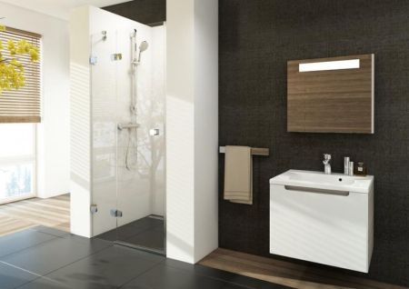 Душевая дверь в нишу Ravak Brilliant BSD2-100 A L хром+транспарент