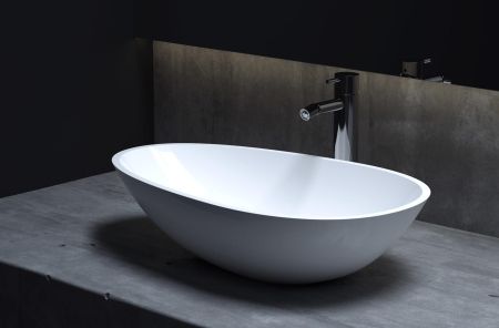 Раковина накладная CALLISTA 101 1101201SMRF