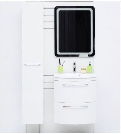 Шкаф-пенал De Aqua Тока 1 35 L белый