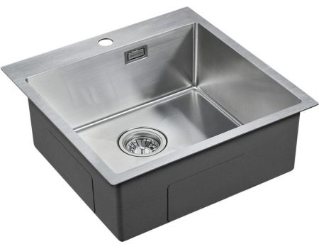 Кухонная мойка Paulmark Velten 51 PM905151-BS Брашированная сталь