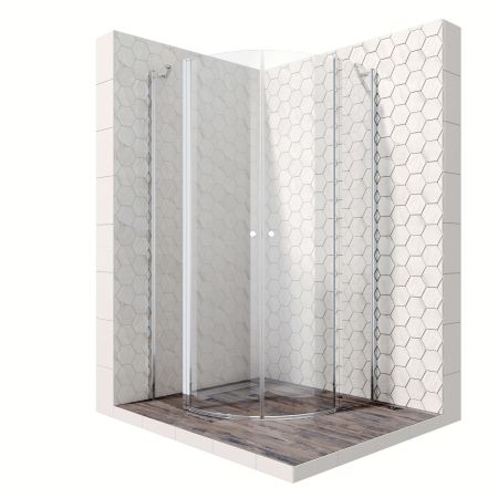 Душевой уголок Ambassador Nord 13011102, полукруглый, 100х100 см, артикул 13011102