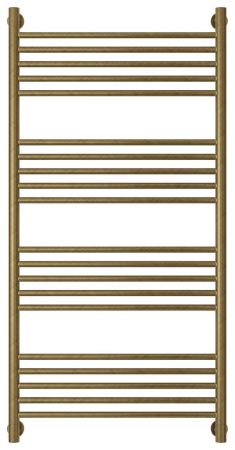 Полотенцесушитель водяной "Богема+" прямая 1200х600 (Состаренная БРОНЗА), артикул 05-0220-1260