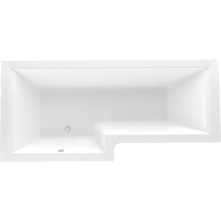 Акриловая ванна Marka One Linea 165x85 R Белая, артикул 01лин16585п