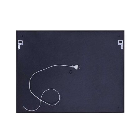 Зеркало LED 800 VLM-2M800MB, 800x600 c выключателем-датчиком на движение, черное