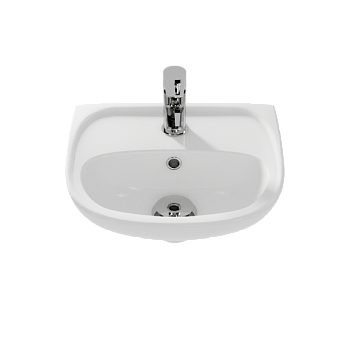 Раковина подвесная MITO MARKET 40 1 отв. (S-UM-MIM40/1-w)