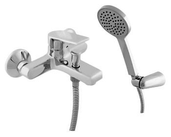 Смеситель для душа c душем, подвижный держатель