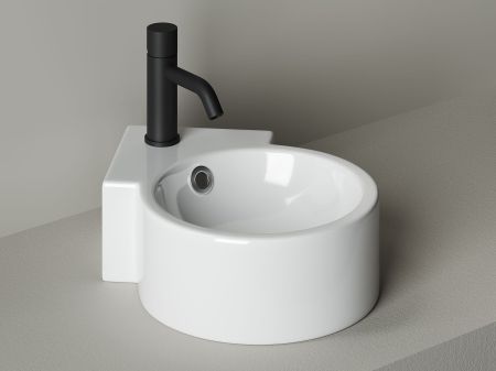 Умывальник подвесной угловой Element 310*430*125мм CN5019, артикул CN5019