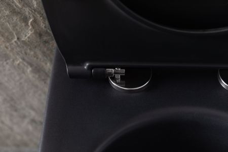 Чаша подвесного унитаза Allen Brau Reality 4.32006.31 черный матовый, артикул 4.32006.31