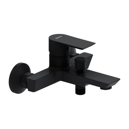 471000300 Apollo Смеситель для ванны и душа, черный, артикул 471000300