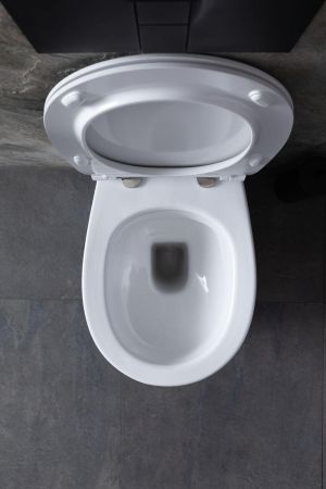 Чаша приставного унитаза Allen Brau Fantasy 4.11007.20 белый глянец, артикул 4.11007.20