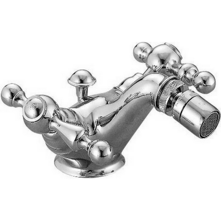 CISAL Arcana America Смеситель для биде на 1 отверстие, с донным клапаном, цвет хром, артикул AA00055021